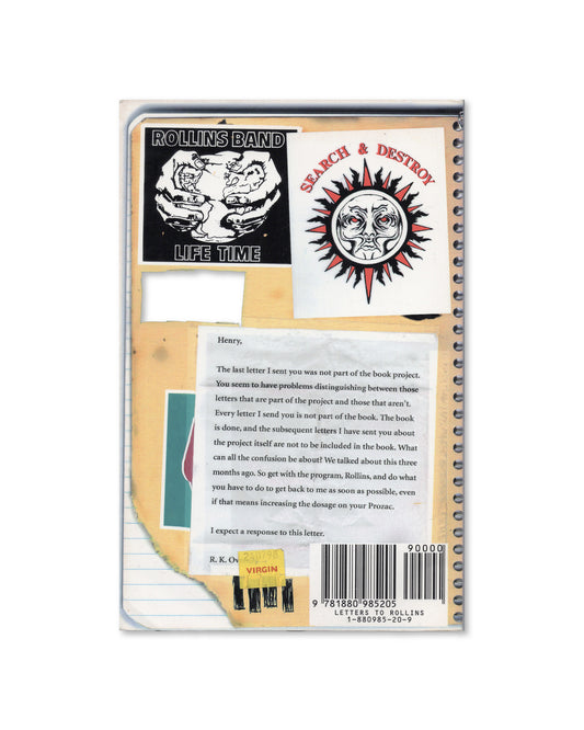 Letters to Rollins by R K Overton (2.13.61)