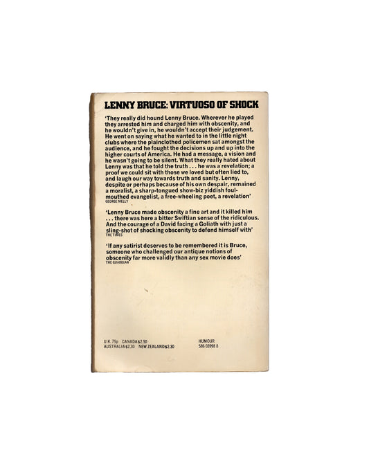 The Essential Lenny Bruce: his original unexpurgated satirical routines