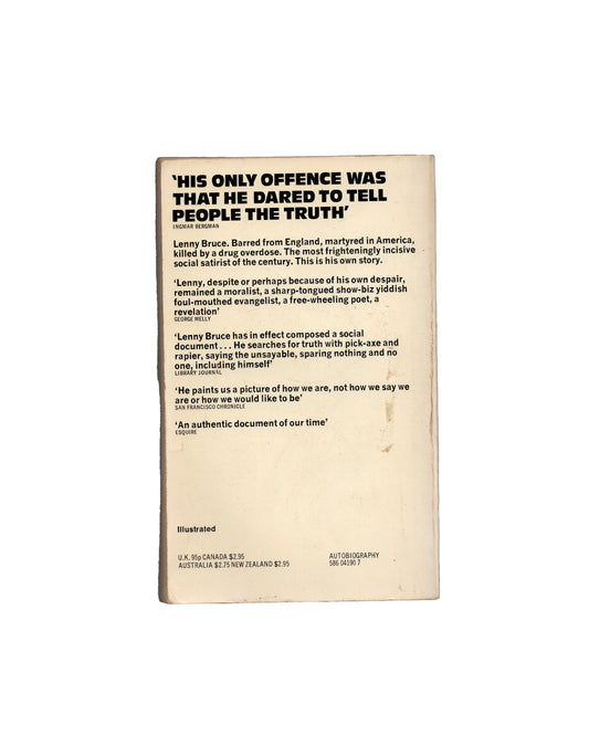 How to talk dirty and influence people by Lenny Bruce