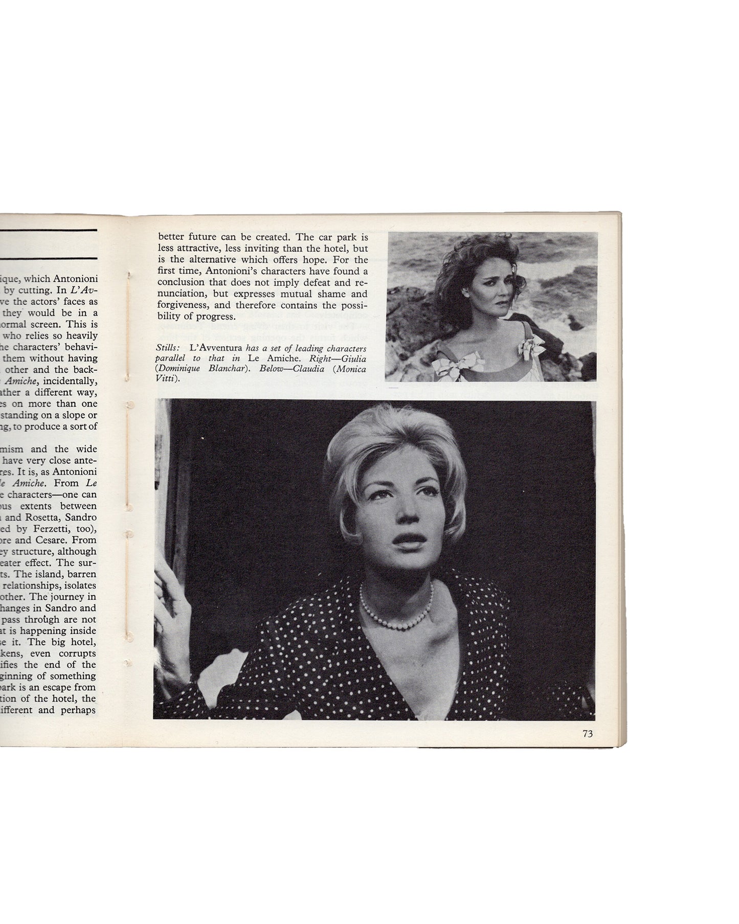 Antonioni by Ian Cameron & Robin Wood
