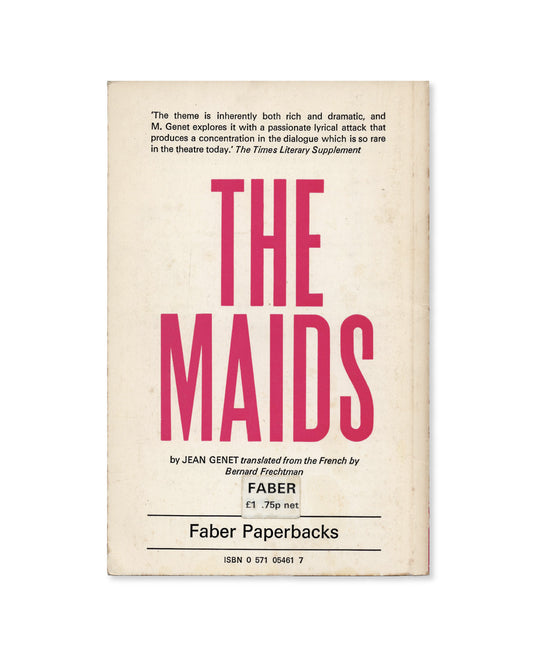 The Maids by Jean Genet