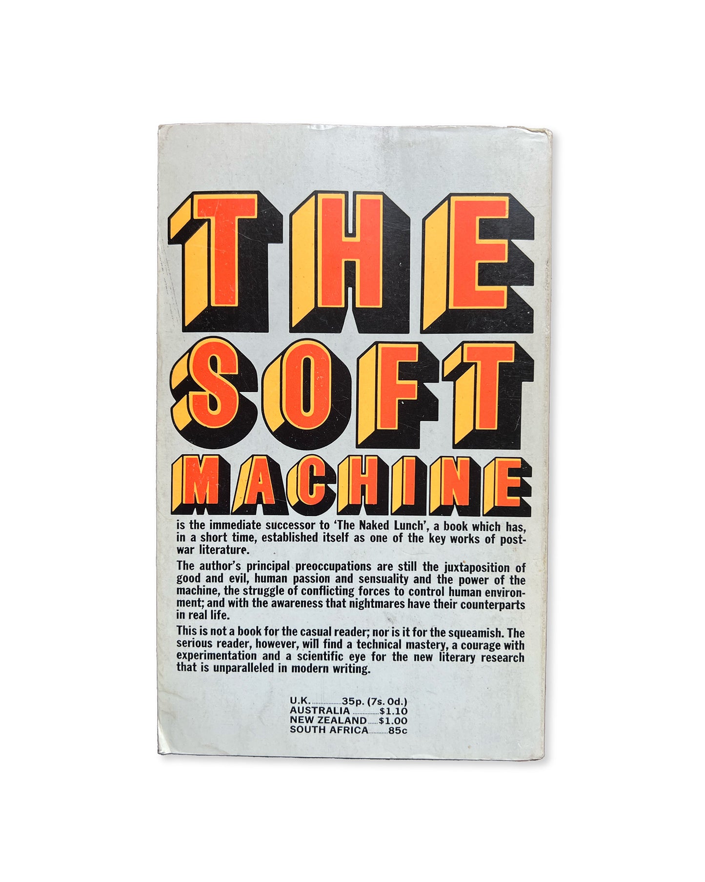 The Soft Machine by William S. Burroughs