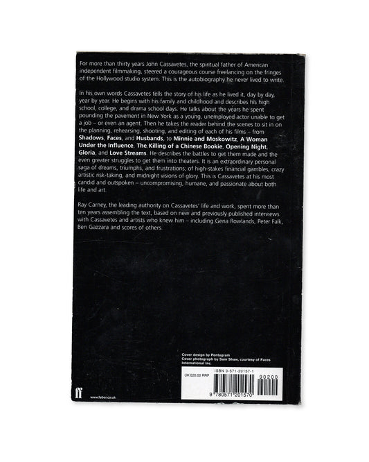 Cassavetes on Cassavetes (edited by Ray Carney)