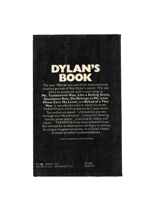 Tarantula by Bob Dylan