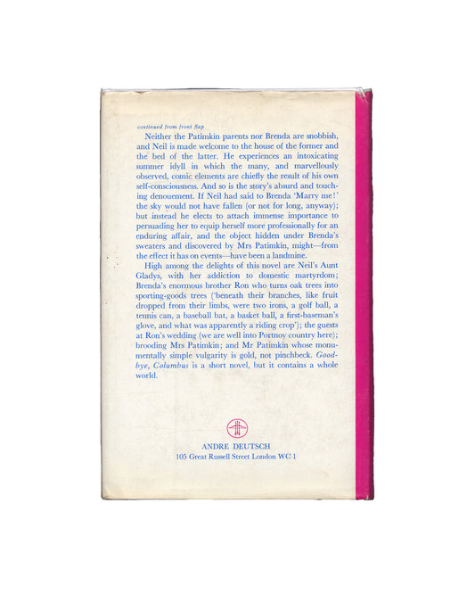 Goodbye Columbus by Philip Roth