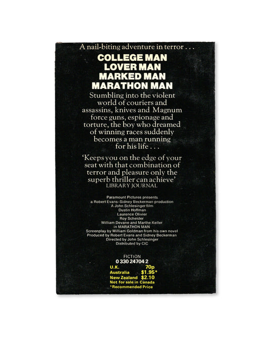 Marathon Man by William Goldman