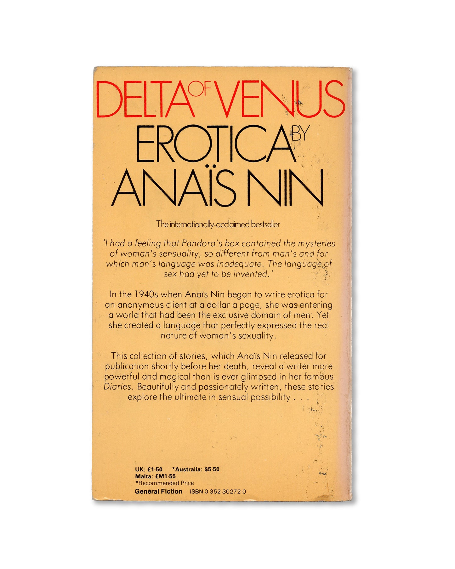 Delta of Venus - Erotica by Anaïs Nin