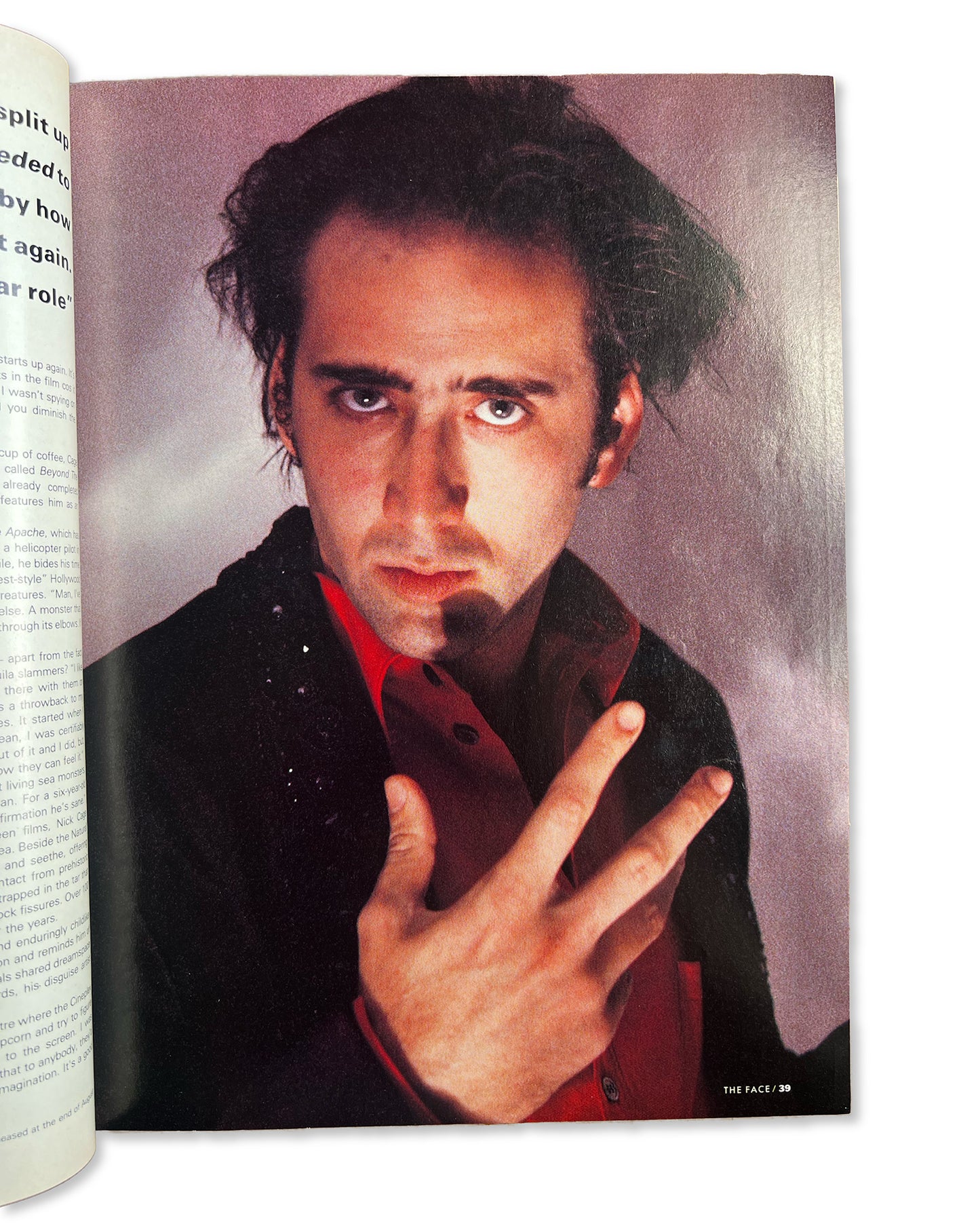 Nicholas Cage - The Face Magazine