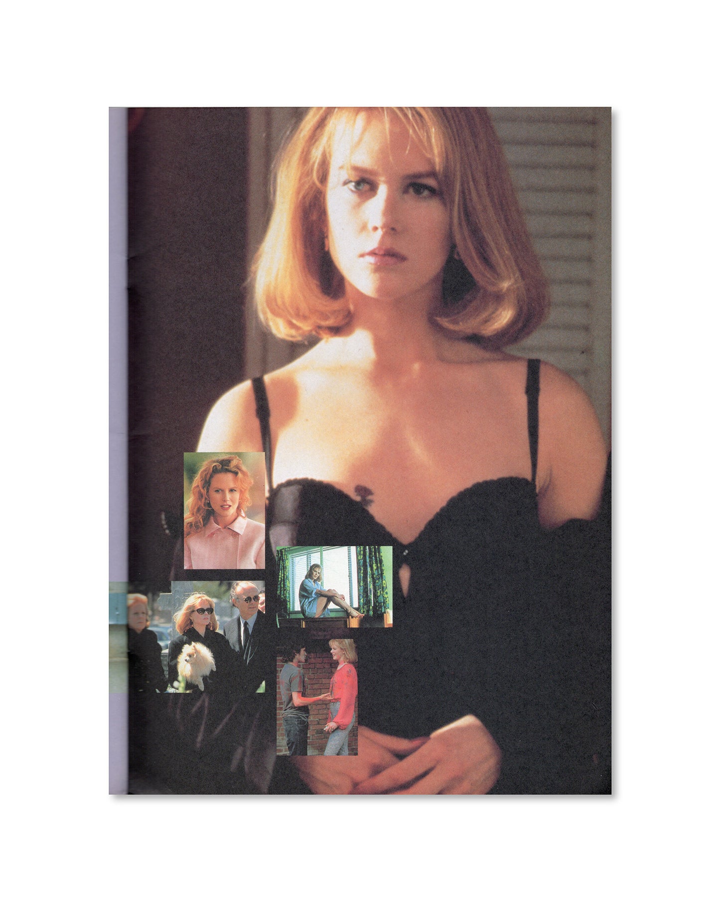 To Die For by Gus Van Sant (Japanese Movie Program and Ticket Stub)