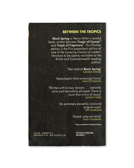 Black Spring by Henry Miller