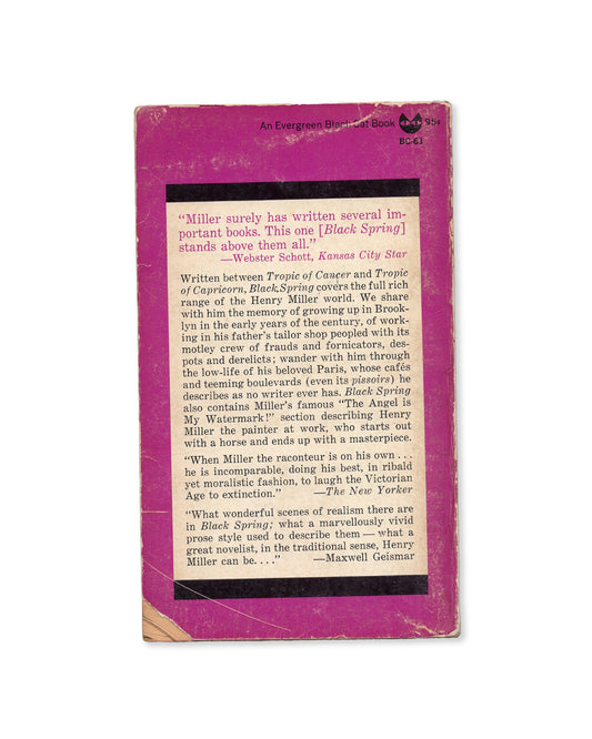 Black Spring by Henry Miller