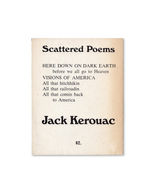 Scattered Poems by Jack Kerouac