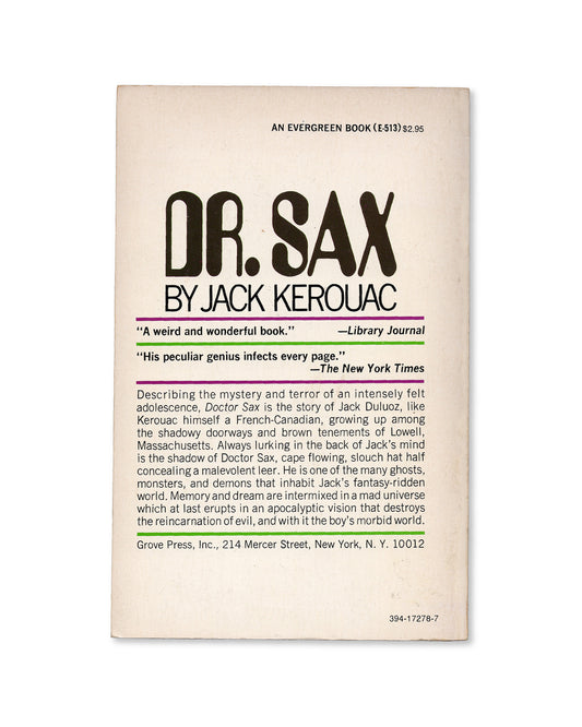 Dr Sax by Jack Kerouac