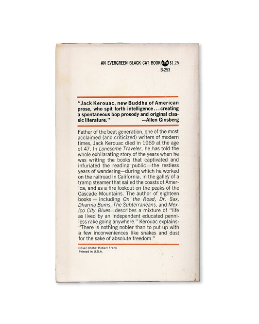 Lonesome Traveler by Jack Kerouac