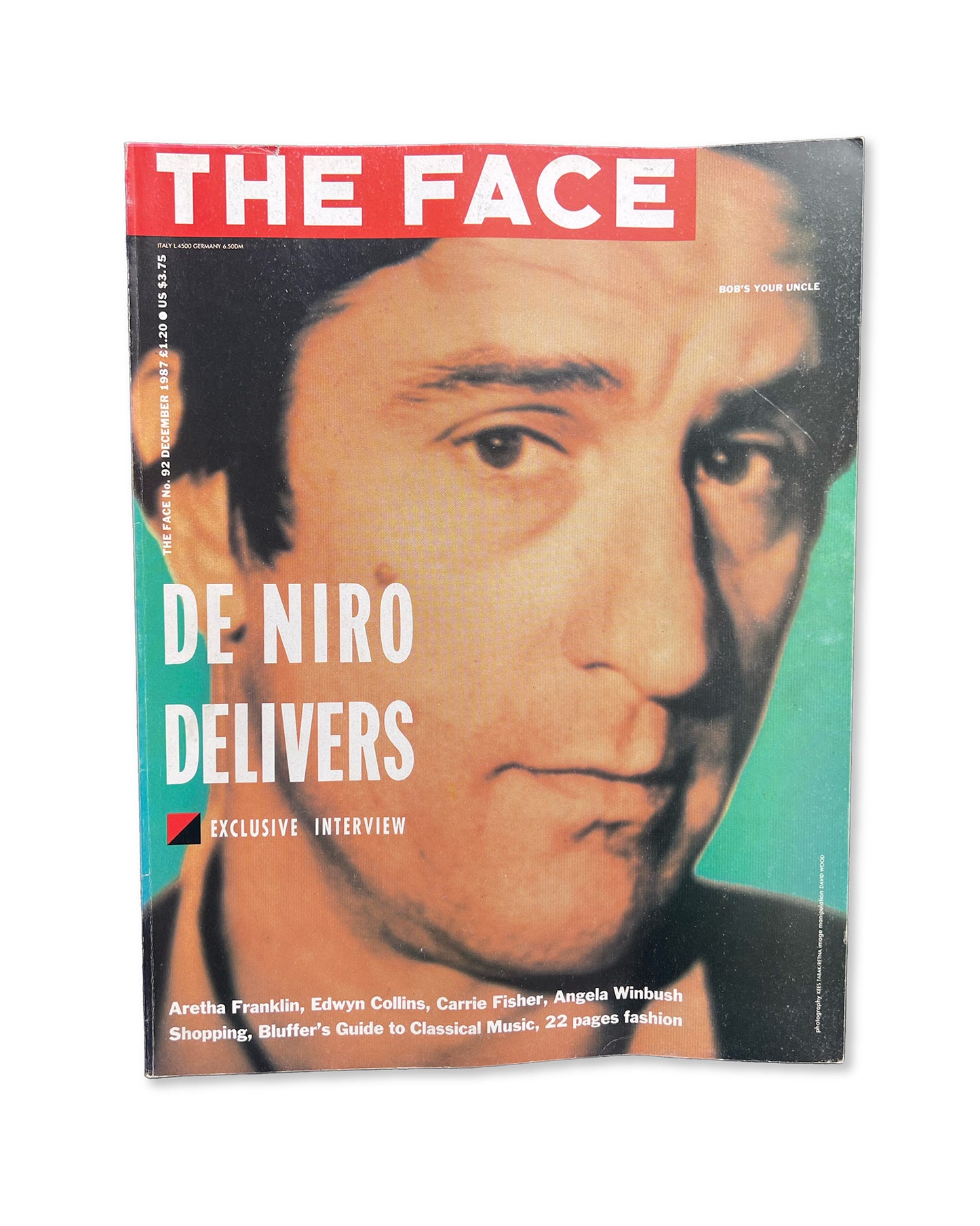 Robert De Niro - The Face Magazine