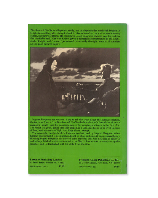 The Seventh Seal by Ingmar Bergman - Classic Film Scripts