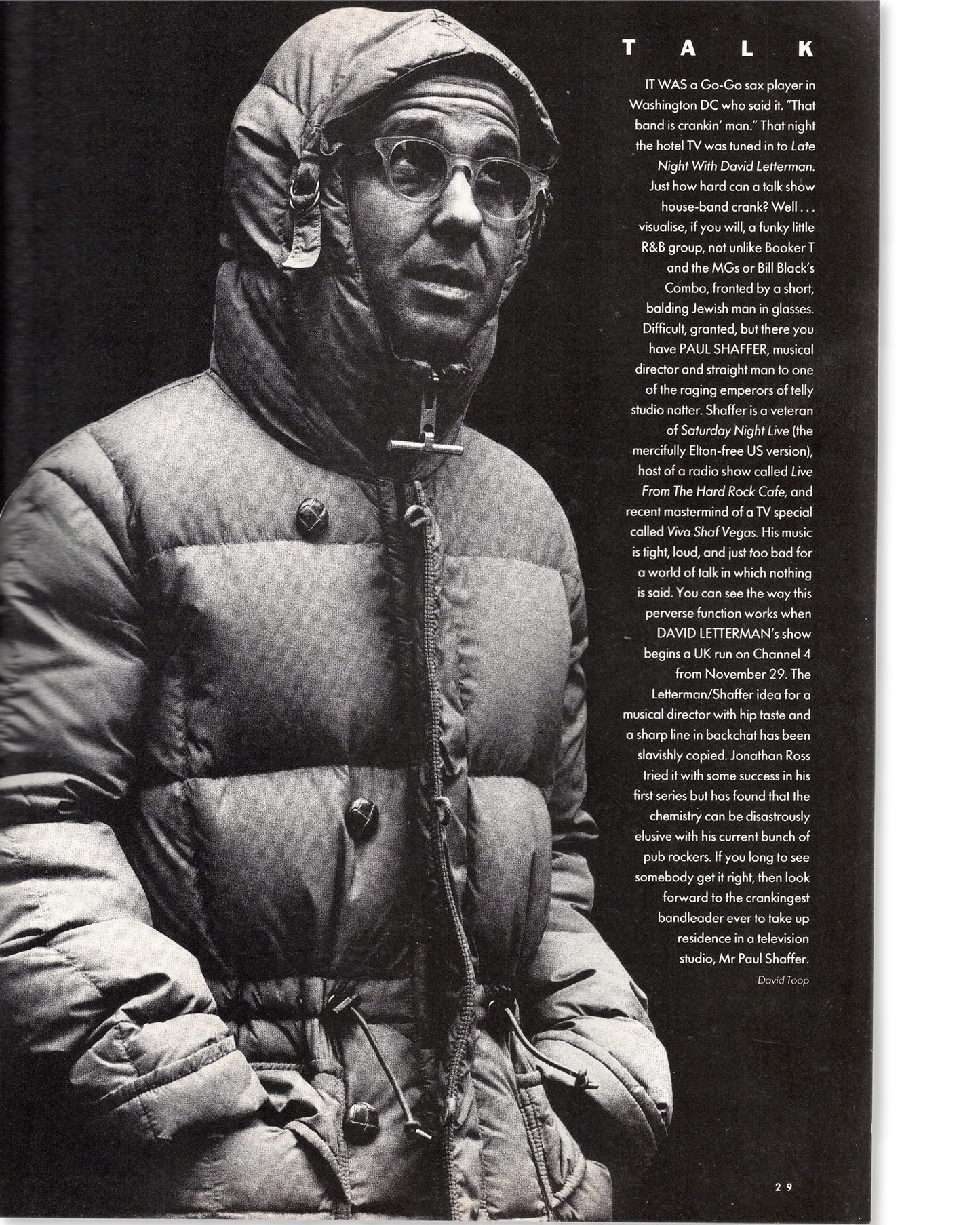 Robert De Niro - The Face Magazine