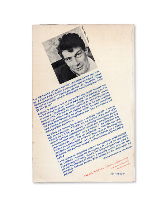 Art and Revolution: Ernst Neizvestny and the Role of the Artist in the USSR by John Berger
