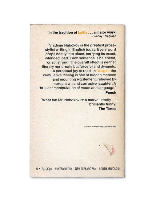 Despair by Vladimir Nabokov