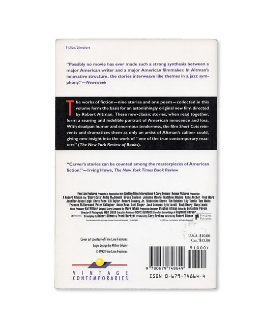 Short Cuts by Raymond Carver