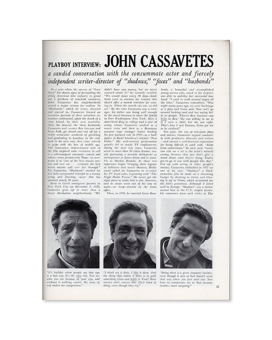 Playboy July 1971 - John Cassavetes