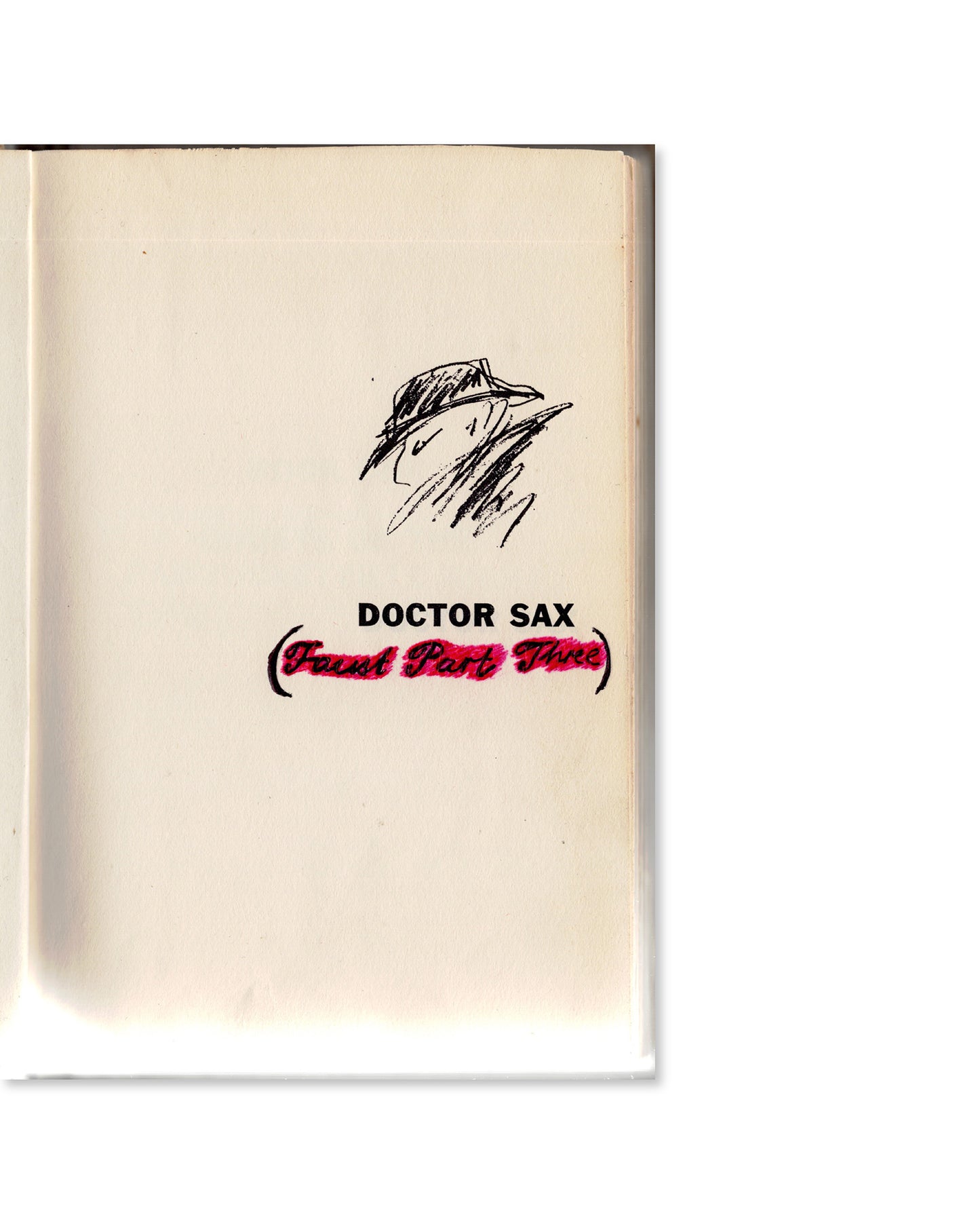 Doctor Sax by Jack Kerouac