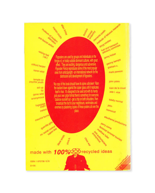 Flyposter Frenzy - Posters from the Anticopyright Network by Matthew Fuller