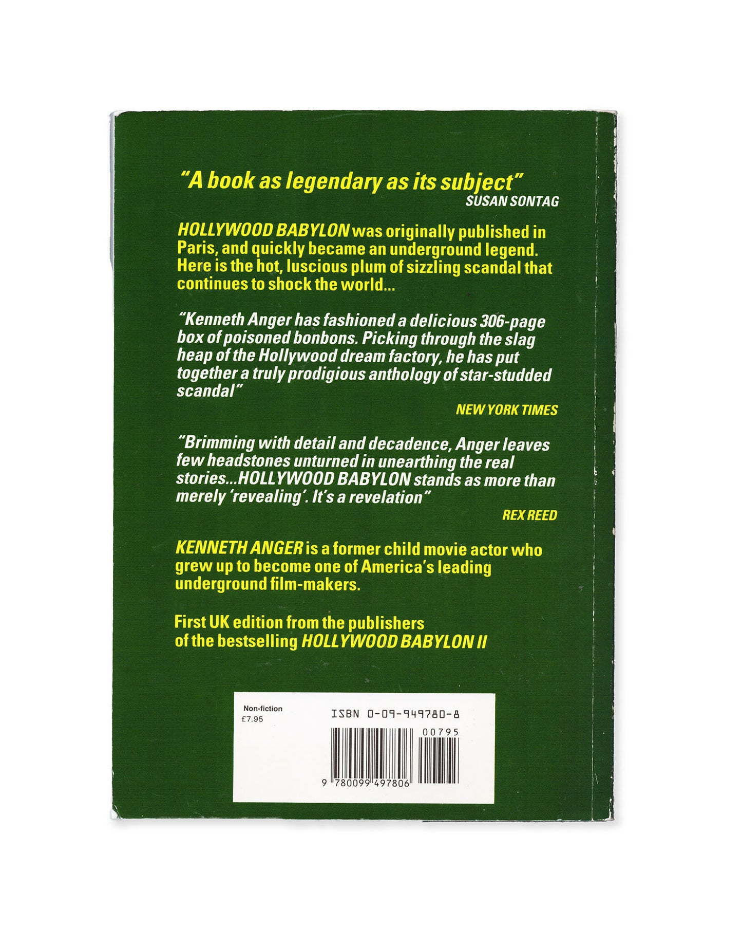 Hollywood Babylon by Kenneth Anger (Paperback)