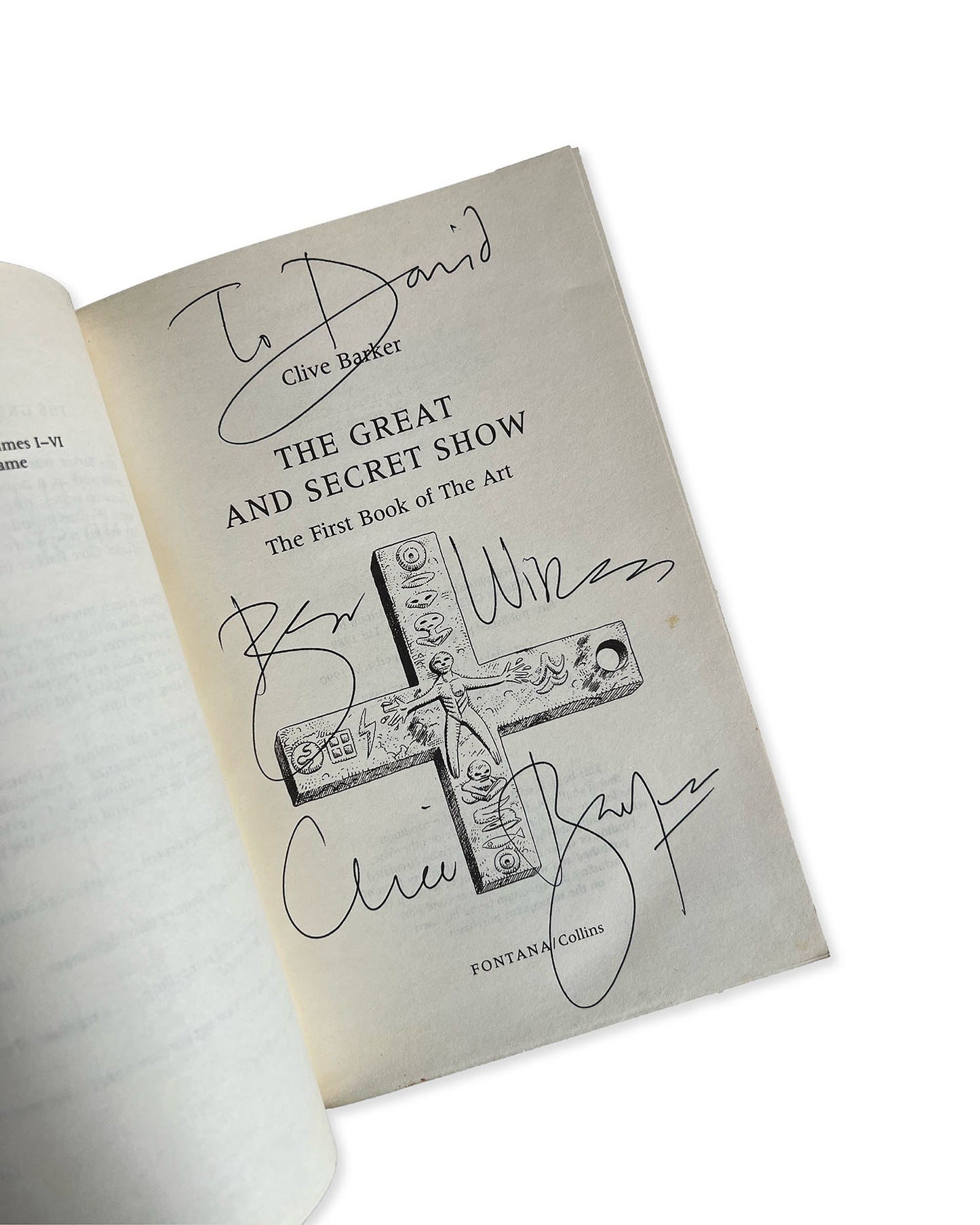 The Great and Secret Show by Clive Barker (Signed)