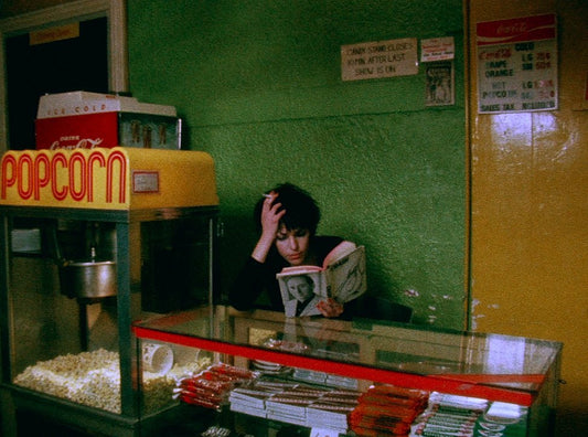 Reading Crash by JG Ballard in the Jim Jarmusch film Permanent Vacation