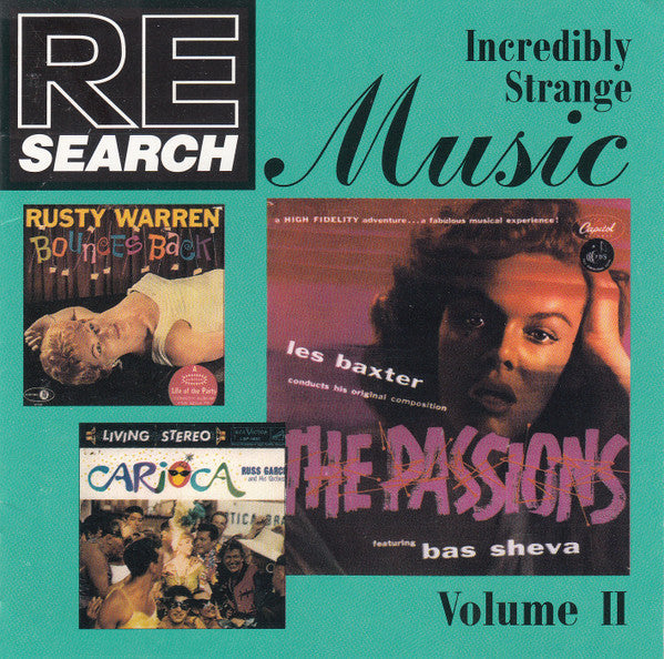 RE/Search: Incredibly Strange Music Volume 2