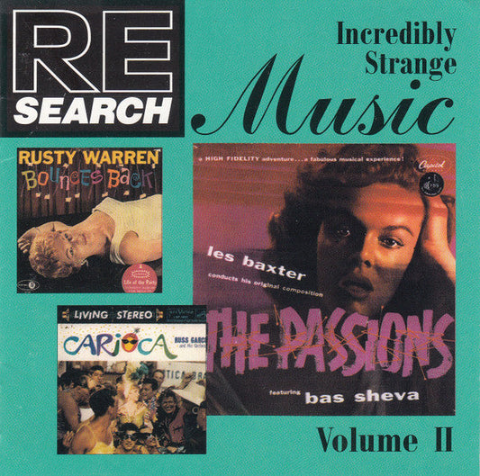 RE/Search: Incredibly Strange Music Volume 2