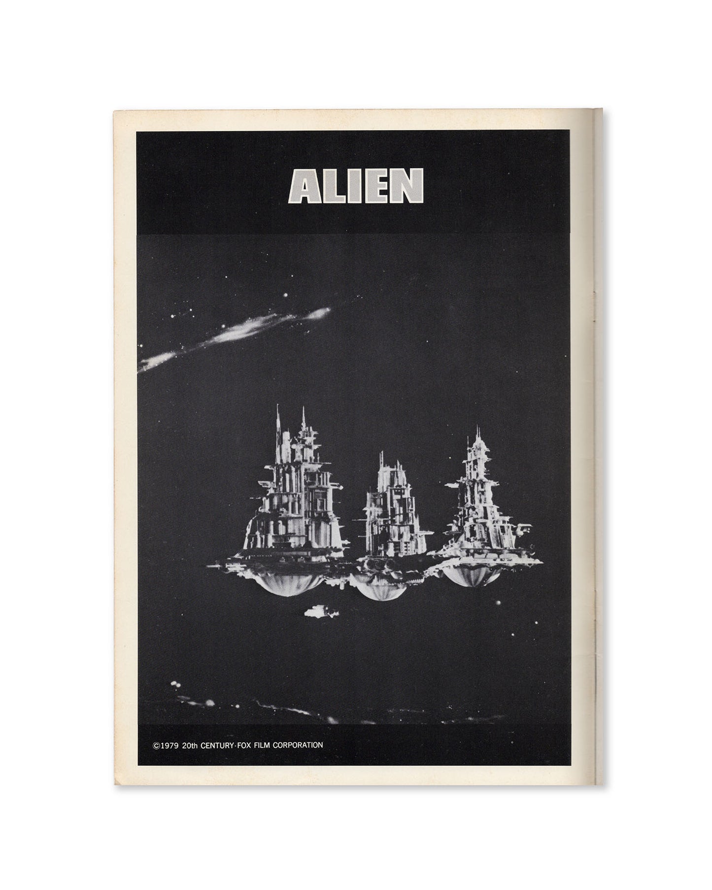 ALIEN (1979) Japanese Movie Program