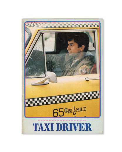 Taxi Driver (1976) Japanese Movie Program