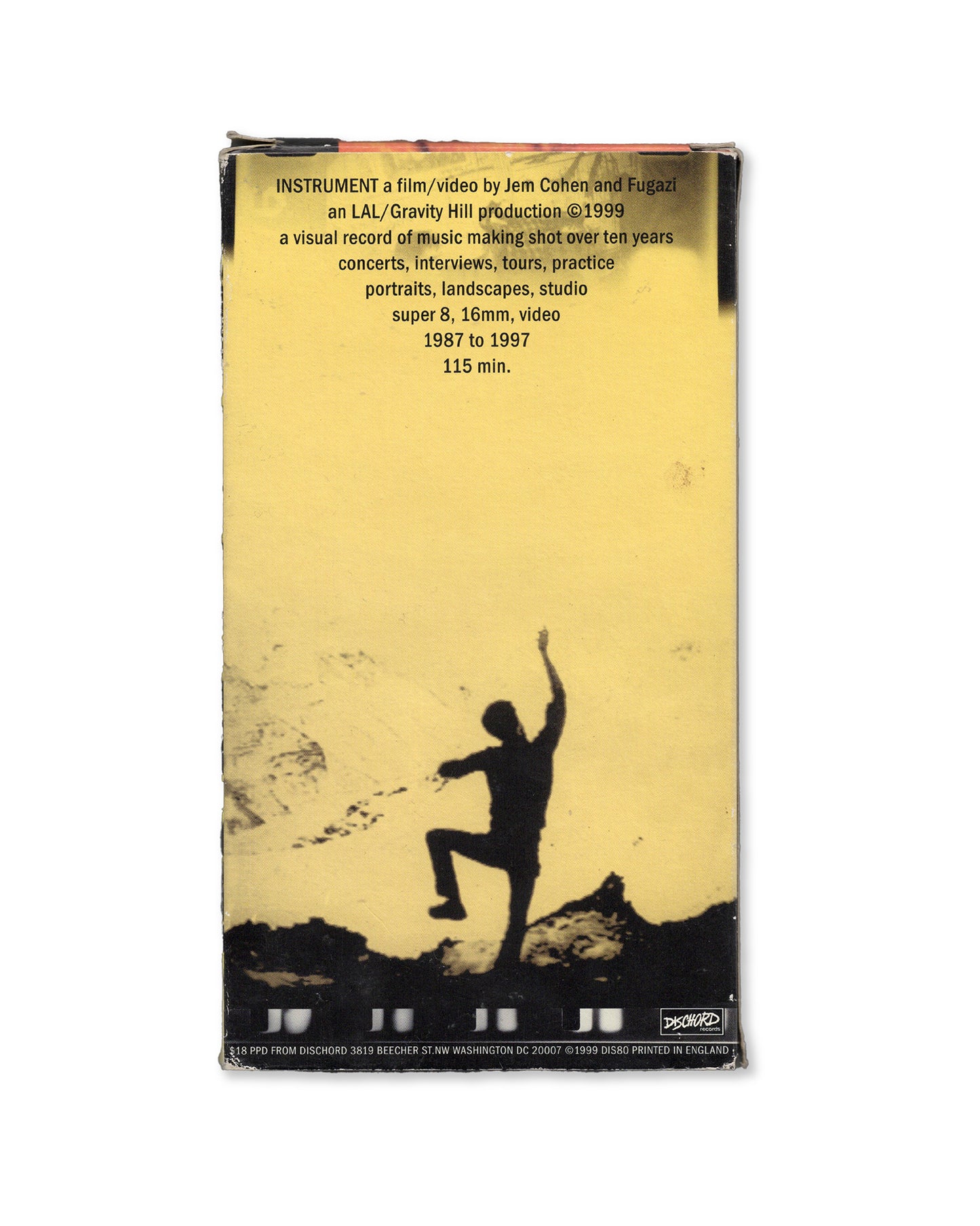 Instrument by Fugazi VHS (Directed by Jem Cohen) 1999