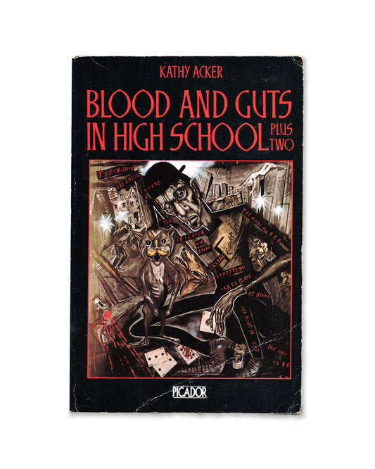 Front book cover of Blood and Guts in High School by Kathy Acker