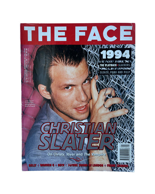 Cristian Slater - The Face Magazine