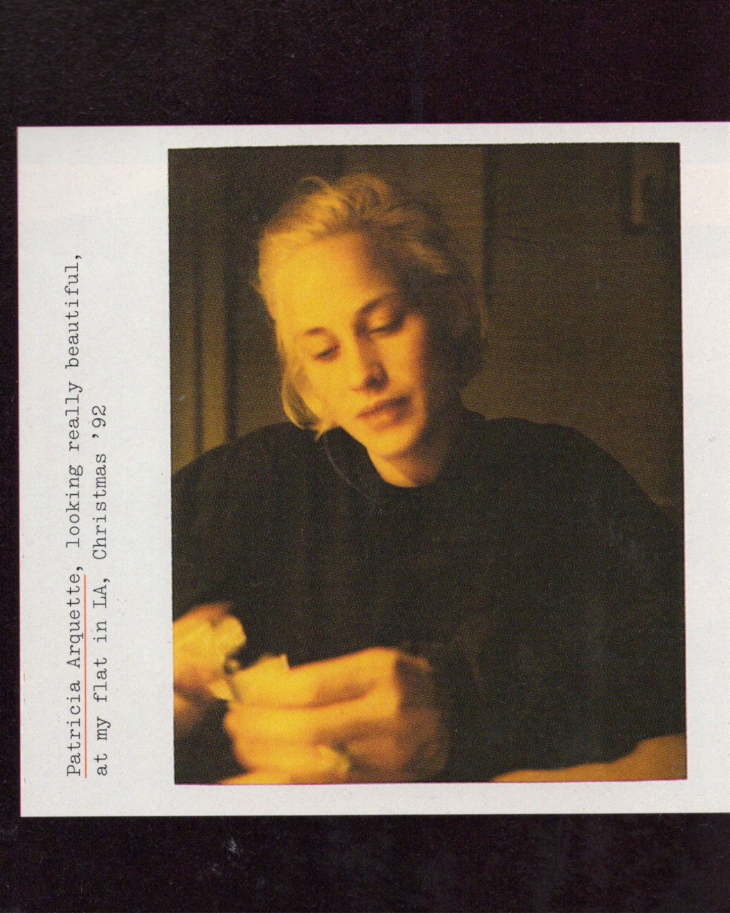 Patricia Arquette - The Face Magazine