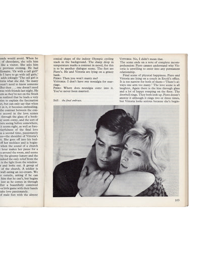 Antonioni by Ian Cameron & Robin Wood