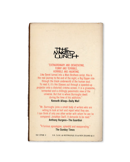 The Naked Lunch by William S. Burroughs