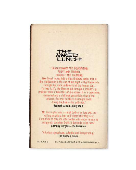 The Naked Lunch by William S. Burroughs