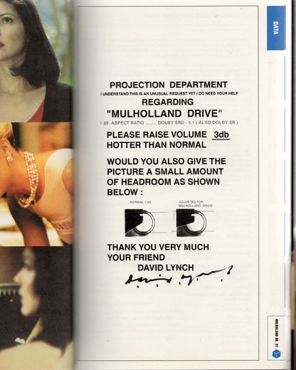 Welcome to Mulholland Drive (Japanese Program)