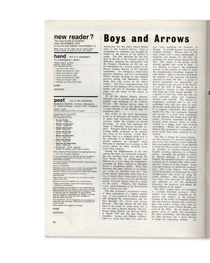 Films and Filming Magazine: November 1976