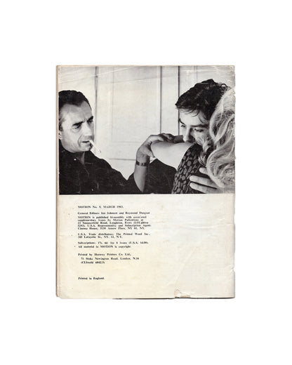 Antonioni by Philip Strick (A motion Monograph)