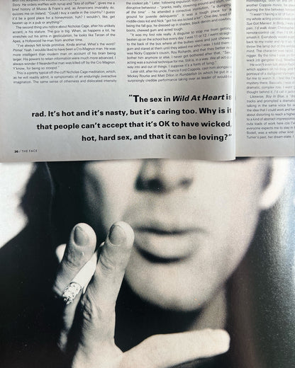 Nicholas Cage - The Face Magazine