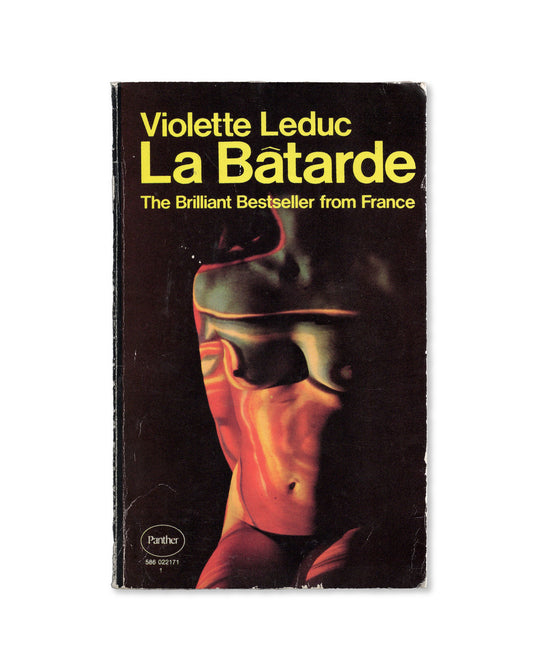 Cover of the book 'La Batarde' by Violette Leduc featuring an image of a woman's body.