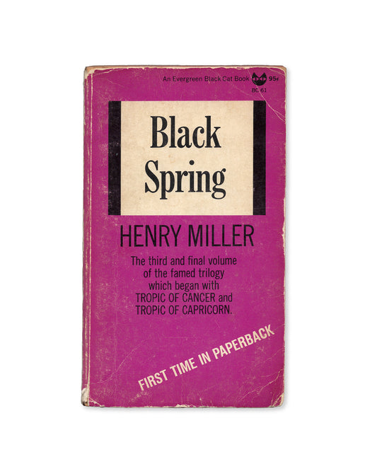Black Spring by Henry Miller