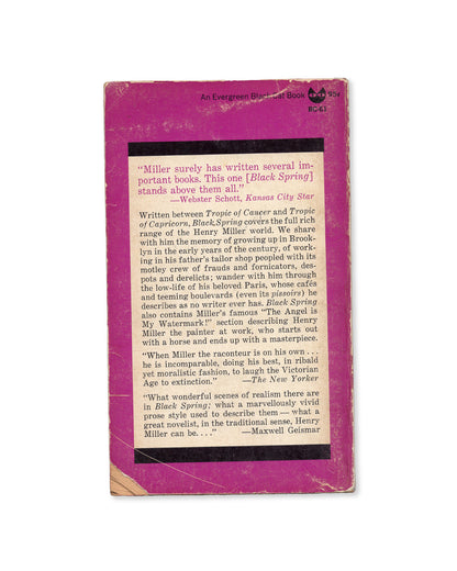 Black Spring by Henry Miller