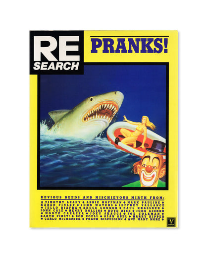 Front cover of RE/Search 11 PRANKS! 