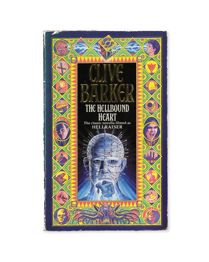 Scan of The Hellbound Heart by Clive Barker Front Book Cover 